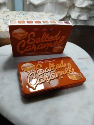 Too Faced Salted Caramel On The Fly Eye Shadow Palette NIB - Image 1 of 2