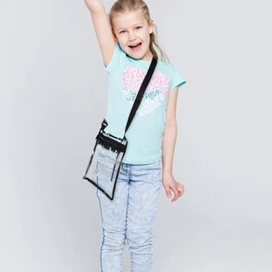  Clear Concert Purse Crossbody Stadium Approved for Events Transparent Bag - Picture 1 of 12