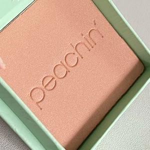 Benefit Peachin Golden Peach Blush Bronzer .21 oz Full Size New - Picture 1 of 6