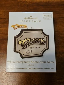 Hallmark Keepsake Ornament 2011 Magic Where Everybody Knows Your Name Cheers NIB - Picture 1 of 6