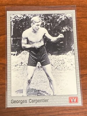GEORGES CARPENTIER 1991 ALL WORLD SPORTS CARD #61 - Image 1 of 2