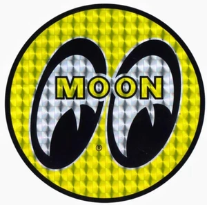 2-PACK HOT ROD RAT FINK MOONEYES RACING MOTORCYCLE NOT PRISM STICKERS - Picture 1 of 1