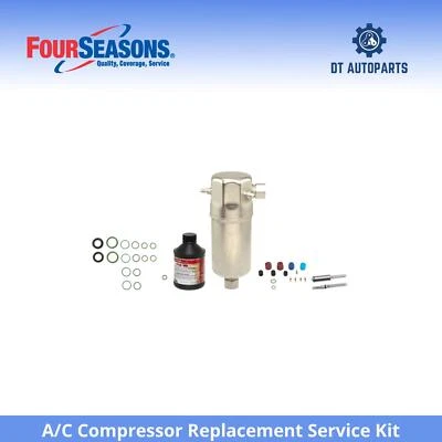 Kit de servicio de compresor de aire acondicionado suburbano GMC K25/K2500 1973-74 4 estaciones Foto 1 de 4