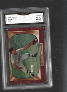 1955 Bowman George Kell  GMA Grade 2.5 Good+ - Picture 1 of 1