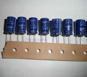 Samwha 470μF 25V 85°C *500 piezas* *1 caja* *NUEVO DE LOTE ANTIGUO* - Imagen 1 de 3