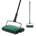 Carpet Sweeper Clean Sweep Triple Action Brush Cordless Rug Cleaner Broom