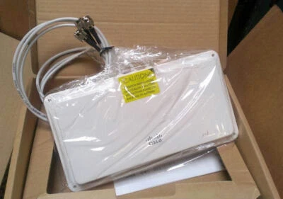 CISCO AIR-ANT5160NP-R 5GHz 6DBI 802.11N MIMO PATCH DIRECTIONAL ANTENNA, RP-TNC - Image 1 of 2