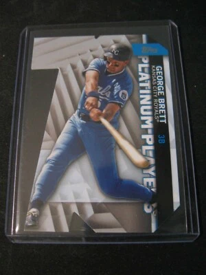 GEORGE BRETT 2021 Topps Platinum Players Die-Cuts #PDC-8 Kansas City Royals - Image 1 of 2