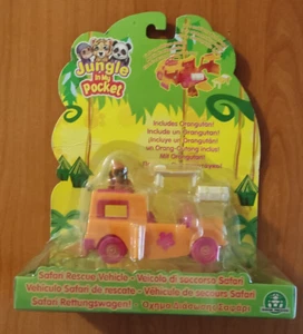 Figurine JUNGLE IN MY POCKET '' VEHICULE DE SECOURS SAFARI '' NEUF - Foto 1 di 4