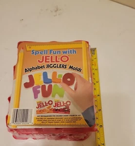 Jello Jiggler Alphabet Molds-Factory Sealed Packages-Family Fun - Picture 1 of 3