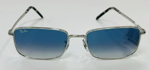 Nuovi occhiali da sole Ray Ban RB3717 003/3F ARGENTO/BLU LENTI SFUMATE 57 MM - Foto 1 di 10
