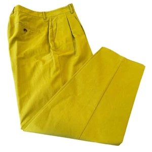 Lafayette 148 New York NEW Sea Kelp Green Soft Cotton Poly Pleated Pants Women's - Picture 1 of 3