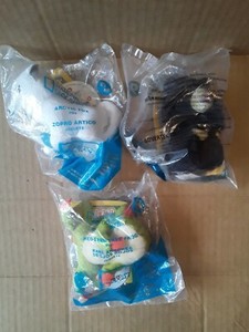 NEW National Geographic Kids McDonald's Happy Meal Toy Plush 3 6 9 LOT OF 3 FROG