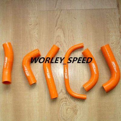 Manguera de radiador de silicona amarilla para XR650 XR650R 00-08 2000-2008 del mercado de accesorios Foto 1 de 4