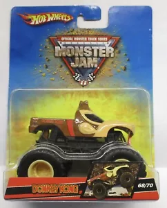2007 HOT WHEELS MONSTER JAM DONKEY KONG 68/70 MJ201 - Picture 1 of 2