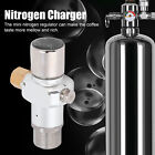 0‑30PSI Nitrogen Regulator Mini Aluminum Alloy Coffee Nitrogen Charger W/Gas DC