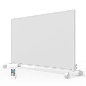 900W Infrared Panel Heater With Timer Thermostat Wall Mounted Electric Radiator - Picture 1 of 8
