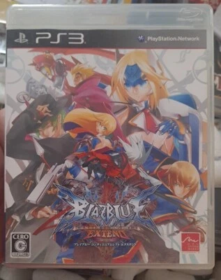 BlazBlue Continuum Shift Extend PS3 Japan Import BLJM 60394 US Seller CIB - Image 1 of 3