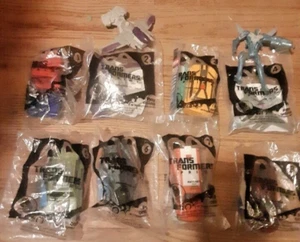 MISB Transformers Prime complete set 8 McDonalds Happy Meal toy Optimus Megatron - Picture 1 of 4