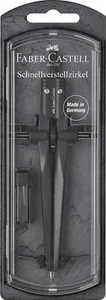 Faber-Castell 174530 - Compás Stream 2019, piedra negra. Para circunferencias - Imagen 1 de 6
