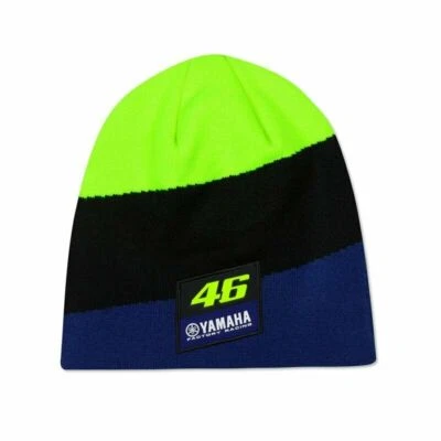 Offizielle Valentino Rossi VR46 Dual Yamaha Beanie - YDMBE 395409 - Bild 1 von 2