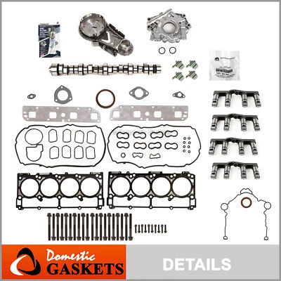 Kit completo sin MDS para motores Hemi 5,7 L Dodge Ram 1500 Chrysler 05-08 Foto 1 de 4