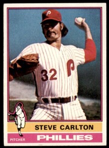 1976 Topps Steve Carlton  VG-EX Philadelphia Phillies #355