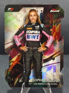 2024 Topps Finest Formula 1 F1 Sophia Florsch Die-Cut 59/99 #62 - Picture 1 of 2