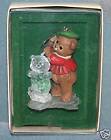 The Ice Sculptor Bear - Vintage Hallmark Ornament 1981