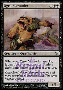 Ogre Marauder 1x FOIL BOK MTG Betrayers Kamigawa Uncommon MINT black - Picture 1 of 1