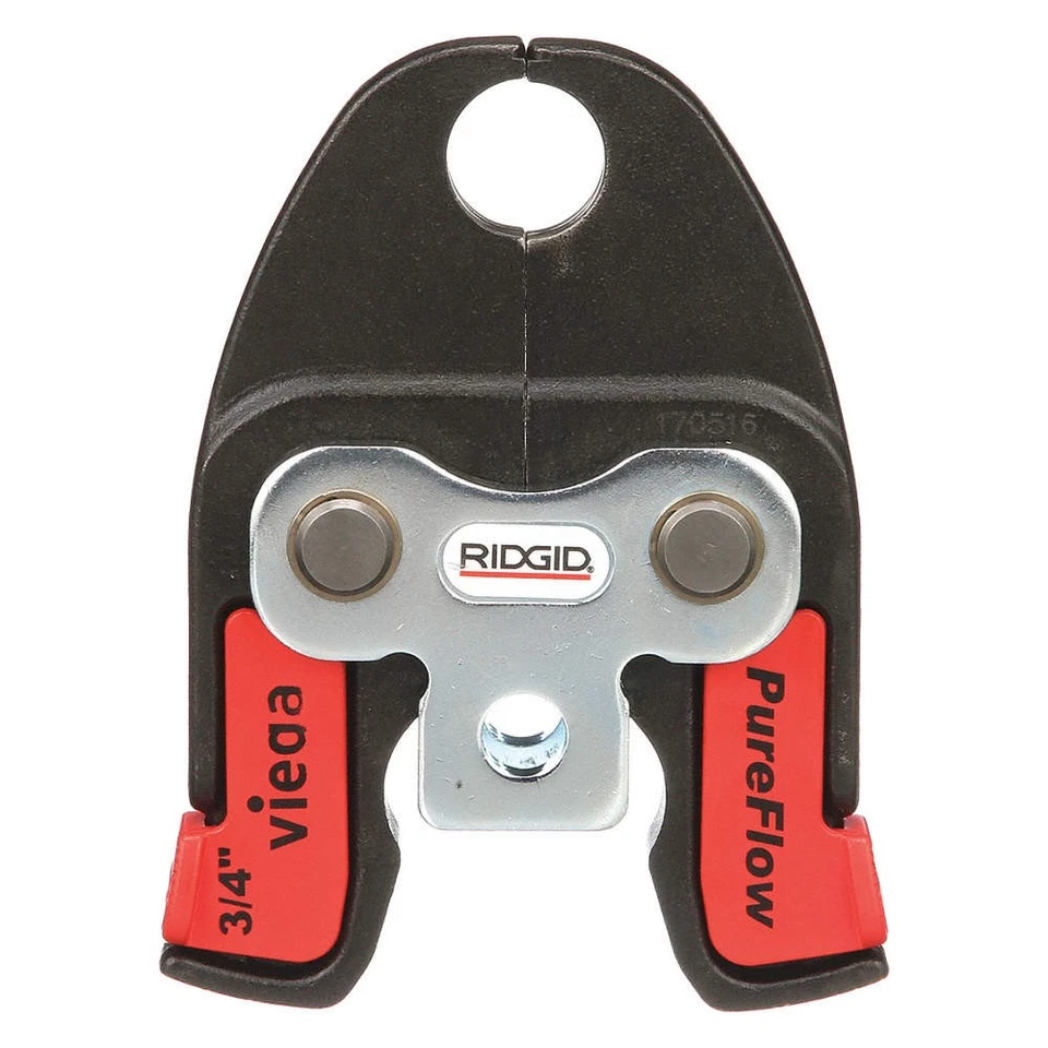 RIDGID 17013 Press Jaw,PEX,3/4 in Pipe 10E718 - Image 1 of 1
