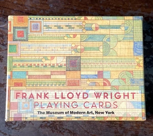 1994 Frank Lloyd Wright Saguaro Forms MOMA Playing Cards – 2 Decks Sealed - Bild 1 von 7