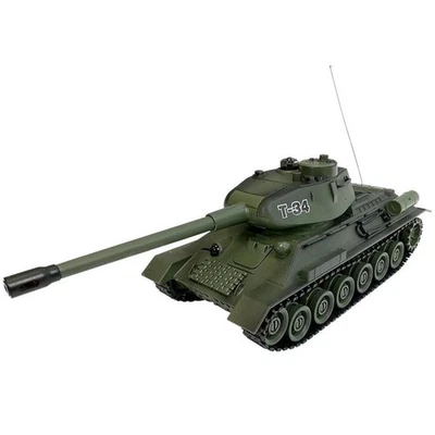 EFASO RC Panzer T-34 1:28 - char télécommandé avec système de combat infrarouge - Photo 1/4
