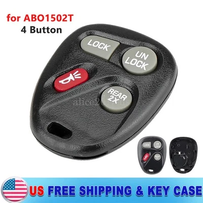 For 96 97 98 99 00 01 02 Chevrolet Camaro  Remote Key Fob Shell Case ABO1502T - Image 1 of 4