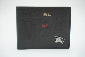 Men Burberry Hipford Small Billford Wallet London Leather Black SL - Picture 1 of 13