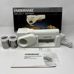 RARA Grattugia Formaggio Senza Fili Ricarica Elettrica Farberware FCH100 - NUOVA Scatola Aperta - - Foto 1 di 11