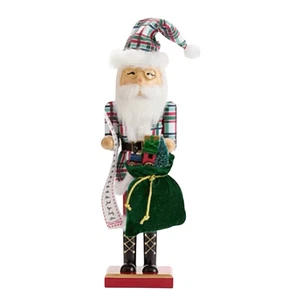 Weihnachtsmann Nussknacker 14" Nordpol Frauen Kinder Weihnachten Wohndeko Neu - Bild 1 von 3