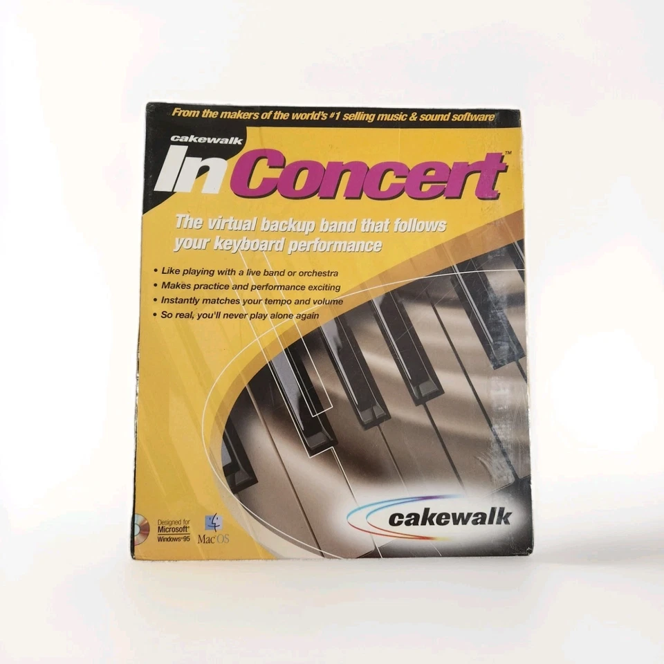 Cakewalk In Concert Virtual Keyboard Brand New Still Sealed Rare Free Postage - Image 1 of 3