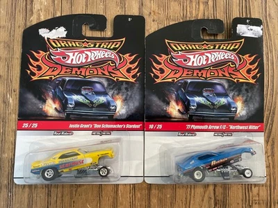 Hot Wheels Drag Strip Demons Justin Grant's "Don Schumacher's Stardust & Hitter Foto 1 de 3