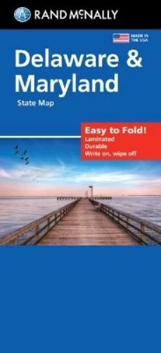 Rand McNally Easy to Fold: Delaware, Maryland Laminated Map (Map) - Image 1 of 1