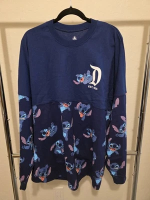 Camiseta Top Adulto 2XL Parques Disneyland Stitch Spirit Nueva Con Etiquetas Foto 1 de 4
