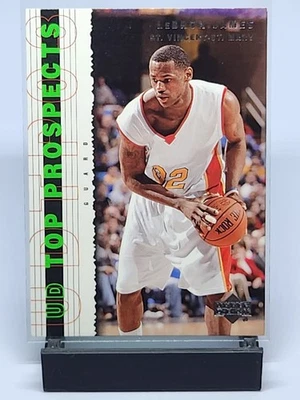 2003-04 Upper Deck UD Top Prospects - LeBron James #60 (RC) Foto 1 de 2