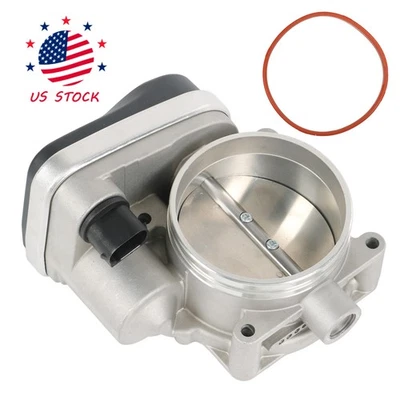 Cuerpo del acelerador de inyección de combustible con sensor TPS NUEVO para BMW 540i 740iL X5 Land Rover Foto 1 de 4