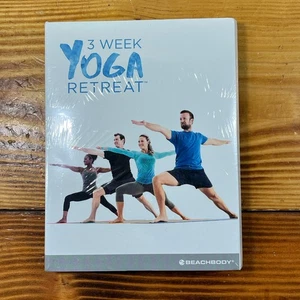3 Week Yoga Retreat DVD Set By BEACHBODY SEALED - Picture 1 of 3