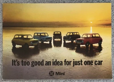 MINI Range Car Sales Brochure Feb 1976 #3040/G   850/1000 Clubman  1275GT - Image 1 of 4