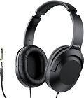 Philips Over Ear Wired Stereo Headphones For Podcasts, Studio Monitoring And Rec