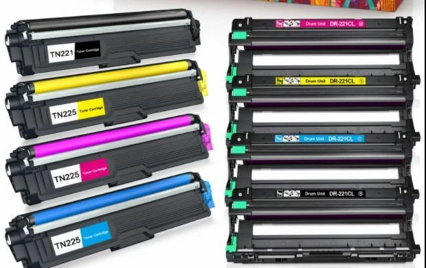 TN221 DR-221CL Toner Drum For Brother MFC-9340CDW 9130CW 9330CDW TN-221  - Image 1 of 1