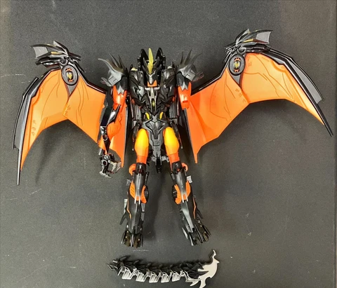 Transformers Prime Beast Hunters Predacon Rising Beast Fire Predaking Incomplete Cover