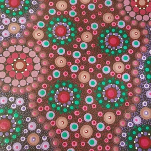 Andrew Highfold Tjupurrula Original Acrylic on Canvas Painting - Picture 1 of 5