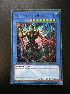 La Bestia Enmascarada STP4-EN010 Súper Raro Casi Como Nuevo Yugioh - Imagen 1 de 2